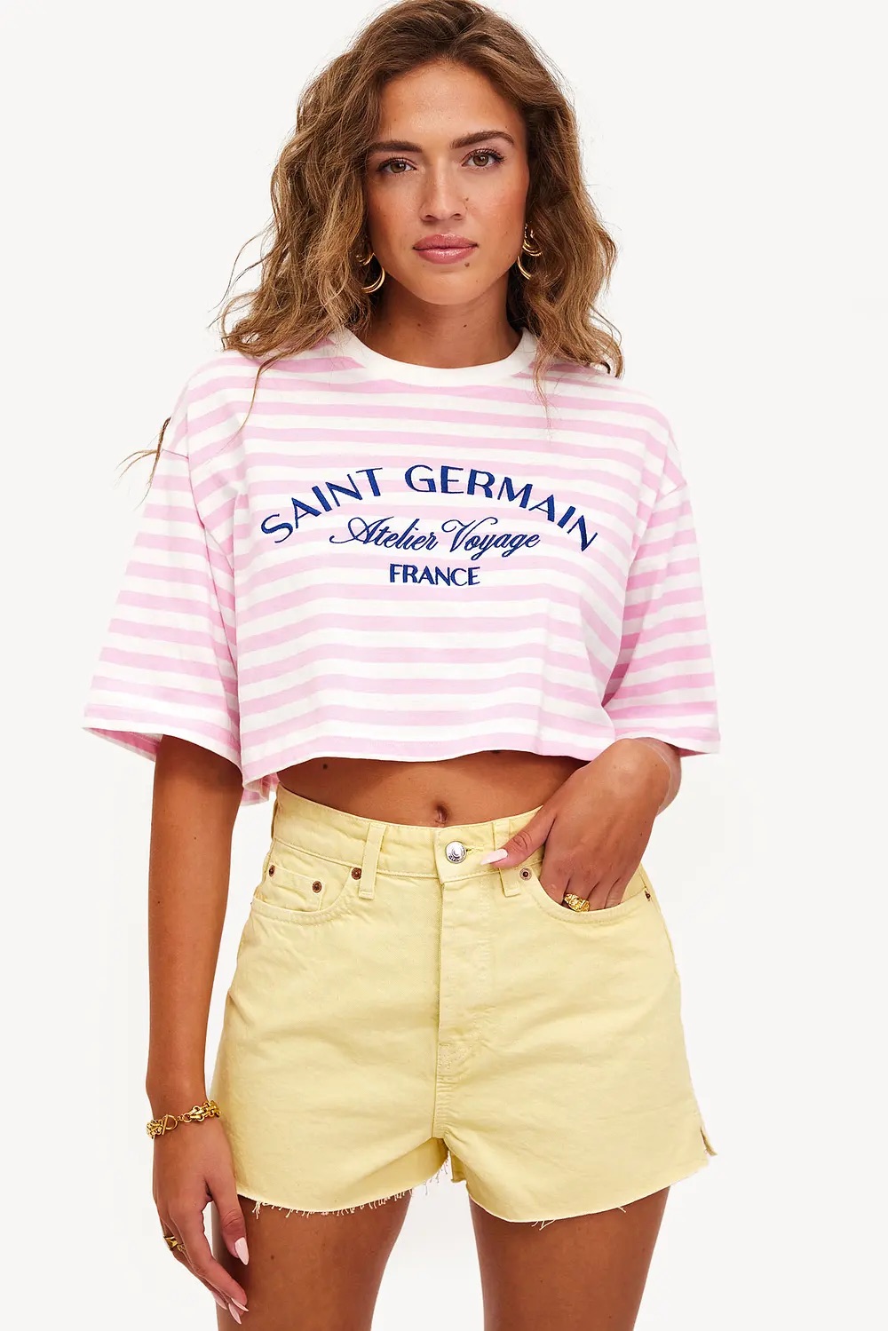 Roze dames T-shirt Loavies - tales unveiled