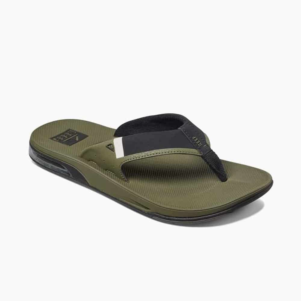Olive heren slippers Reef - Fanning low olive