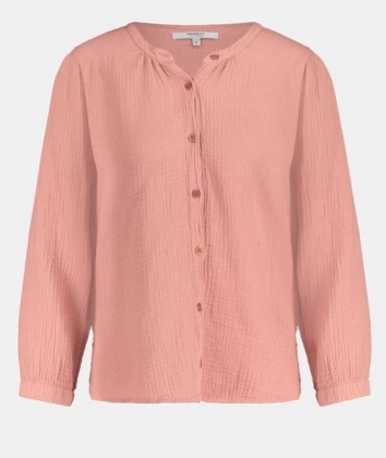 Roze dames blouse Penn&Ink - S21F531 blossom
