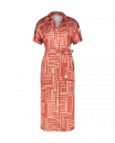 Rood/oranje dames jurk Aaiko - Glenne 