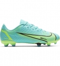 Blauw/groene kinder voetbalschoen Nike JR Mercurial Vapor 14 - CV0811-403