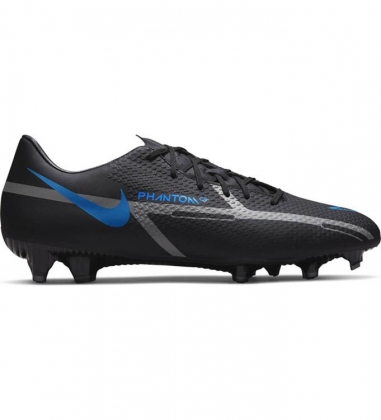Zwart/grijze voetbalschoen Nike Phantom GT2 Academy FG/MG - DA4433-004