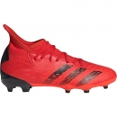 Rode kinder voetbalschoenen Adidas Predator Freak.3 FG J - FY6282-000