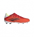 Rode kinder voetbalschoenen Adidas  X Speedflow.3 FG J - FY3304-000