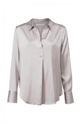 Zilveren dames blouse YAYA - 1901497-125 63915