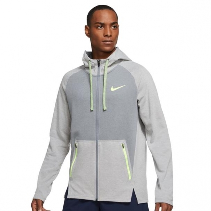 Grijze heren sweater Nike Therma fit - DD2102-084