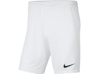 Witte kindershort Nike Dri-Fit Park 3 - BV6865-100
