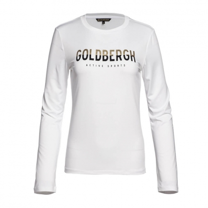 Wit dames t-shirt Goldbergh - Dementra GBA4311213-8000
