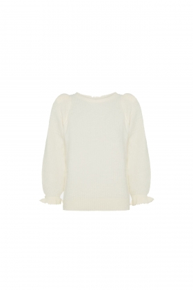 Witte dames trui Fabienne Chapot - Sally Frill Pullover