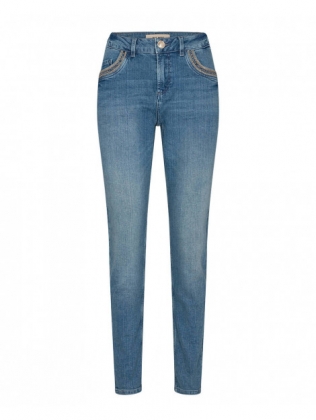 Blauwe dames broek Mos Mosh - Bradfort dust jeans