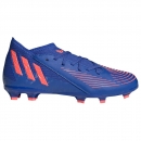 Blauwe kindervoetbalschoenen Adidas Predator Edge.3 FG - GW2361 000