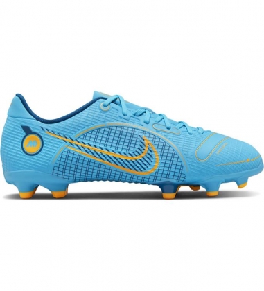 Blauwe kindervoetbalschoenen Nike Vapor 14 JR - DJ2856-484