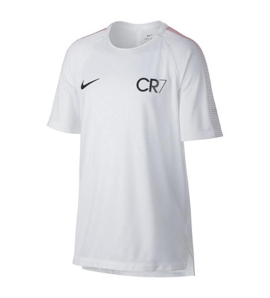 Wit jongens voetbalshirt Nike - CR7 squad dry