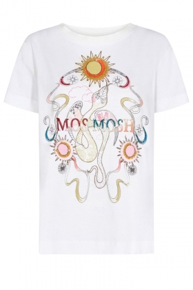 Wit dames shirt - Mos Mosh - Bec O SS Shirt - 150240-101