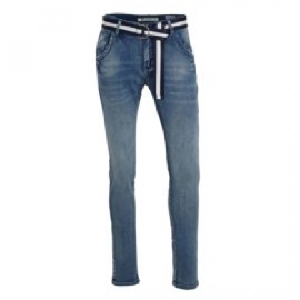 Blauwe dames jeans broek - Bianco - 1118406 - Dark blue