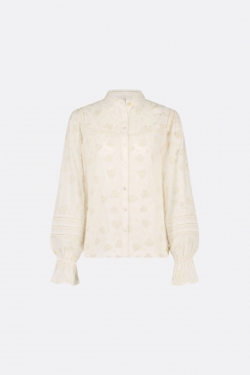 Warm witte dames blouse - Fabiienne Chapot - Arlene blouse - warm white