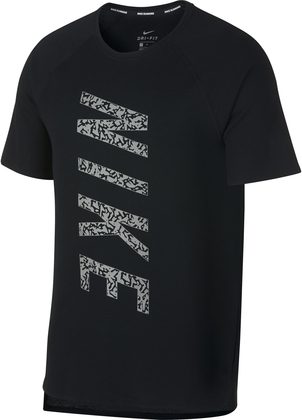 Zwart heren t-shirt Nike Miller Waffle GX - 929475 010