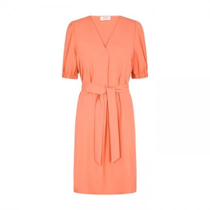 Oranje dames jurk - Maeva Leia dress coral - 149900-255